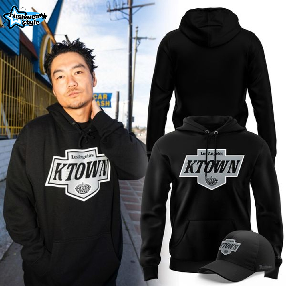 Los Angeles Kings 2026 KTOWN NIGHT Hoodie Los Angeles Kings 2026 KTOWN NIGHT Hoodie
