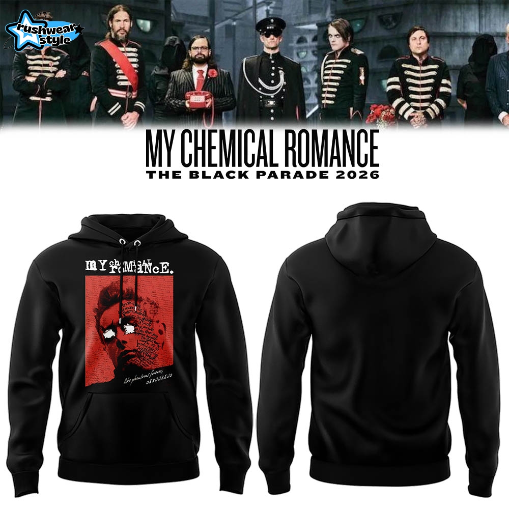 MCR The Black Parade 2026 Tour Hoodie – Variant 10 MCR The Black Parade 2026 Tour Hoodie – Variant 10