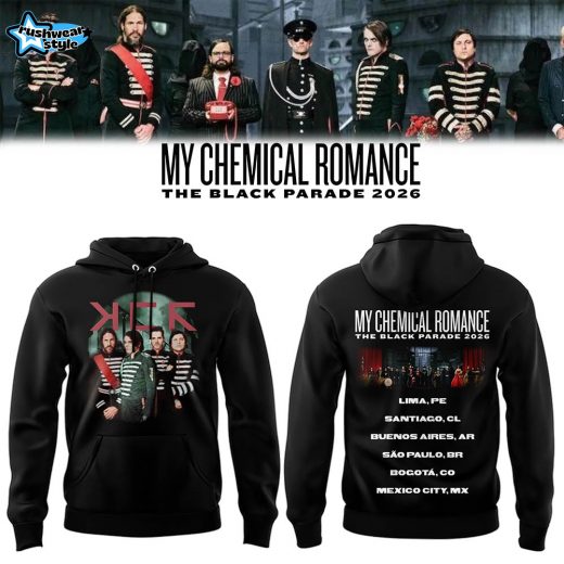 MCR The Black Parade 2026 Tour Hoodie – Variant 2