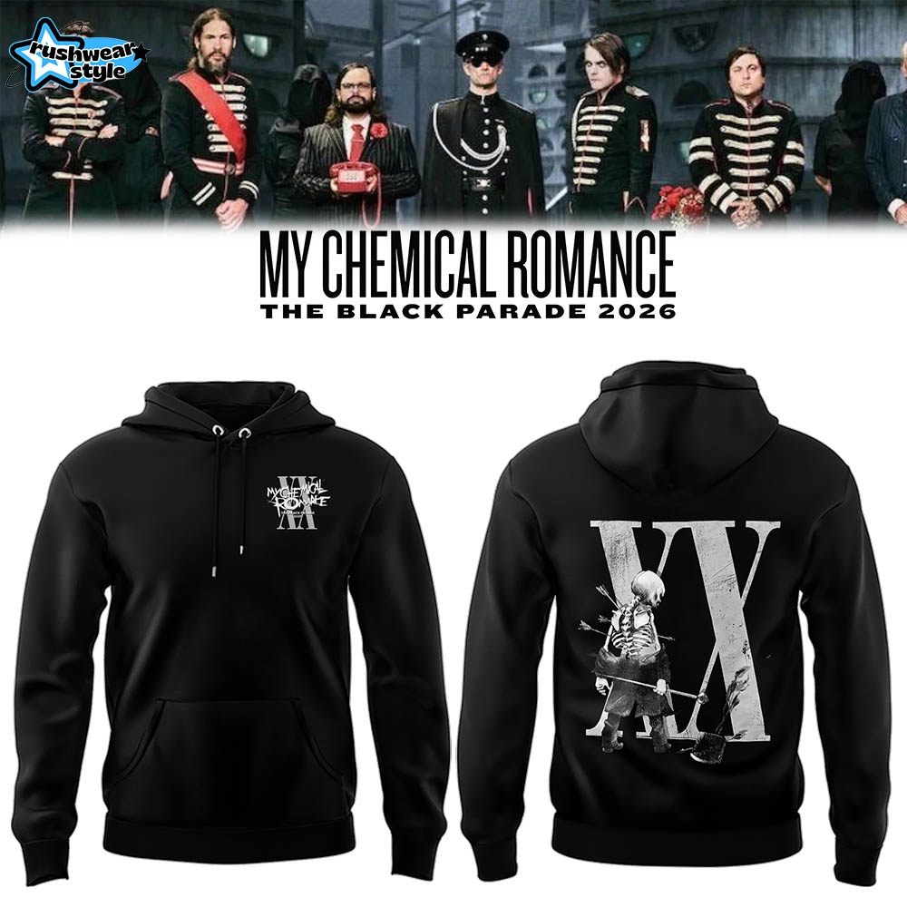 MCR The Black Parade 2026 Tour Hoodie – Variant 5 MCR The Black Parade 2026 Tour Hoodie – Variant 5