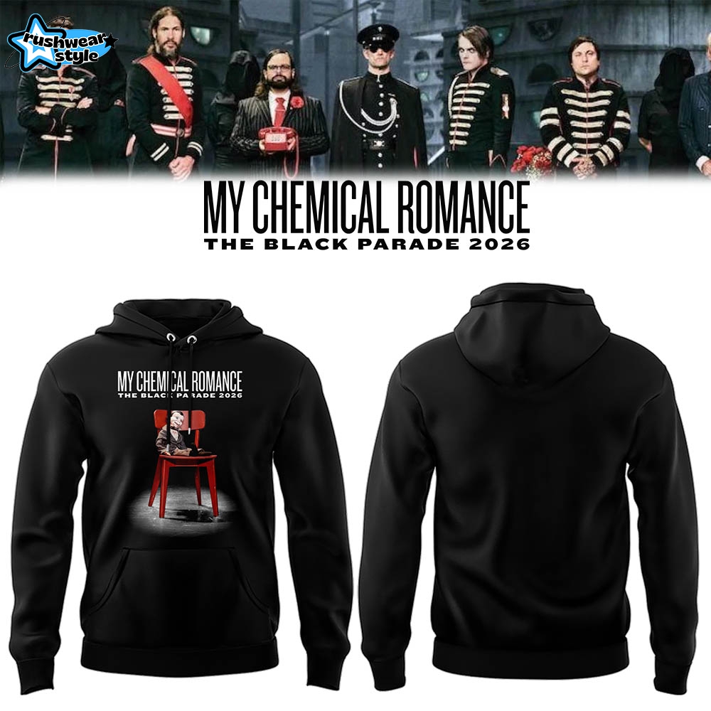 MCR The Black Parade 2026 Tour Hoodie – Variant 7 MCR The Black Parade 2026 Tour Hoodie – Variant 7