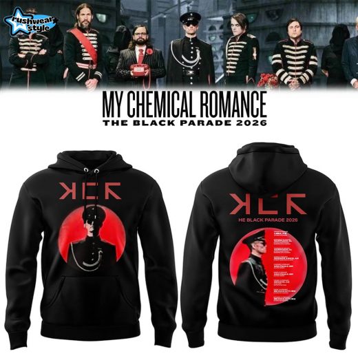 MCR The Black Parade 2026 Tour Limited Edition Pullover Hoodie