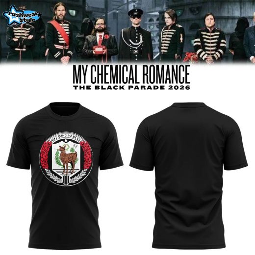 MCR The Black Parade 2026 Tour Limited Edition T-Shirt