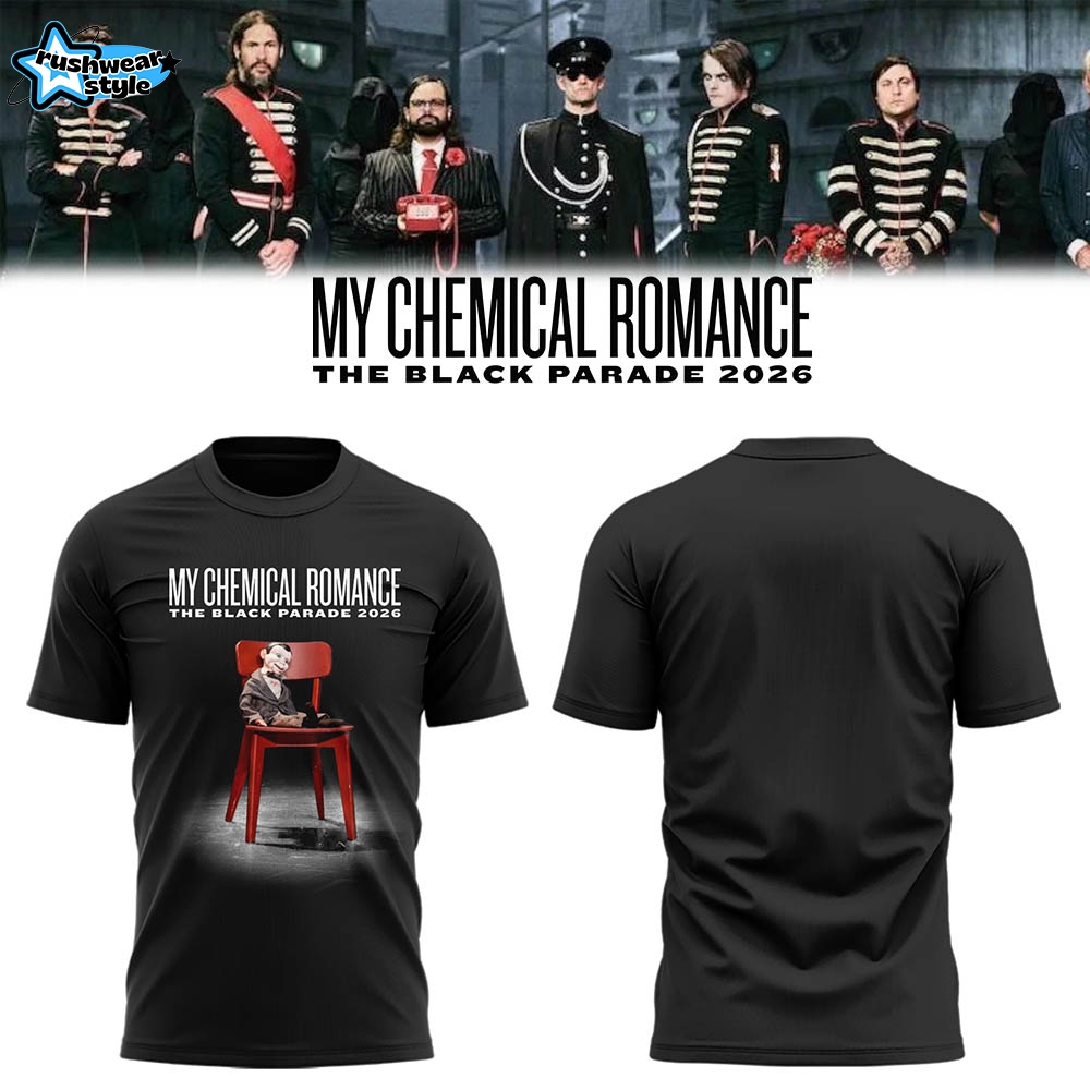 MCR The Black Parade 2026 Tour Limited Edition T-Shirt – Variant 11 MCR The Black Parade 2026 Tour Limited Edition T-Shirt – Variant 11
