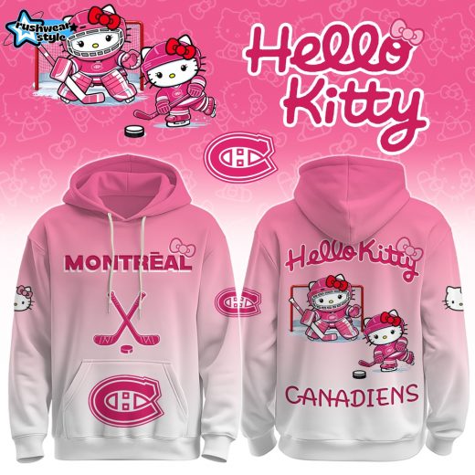 MTL Canadiens Special Hello Kitty Limited Edition Hoodie