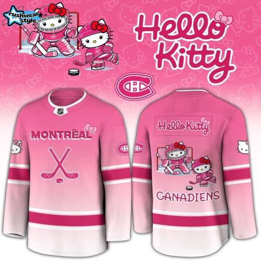 MTL Canadiens Special Hello Kitty Limited Edition Jersey