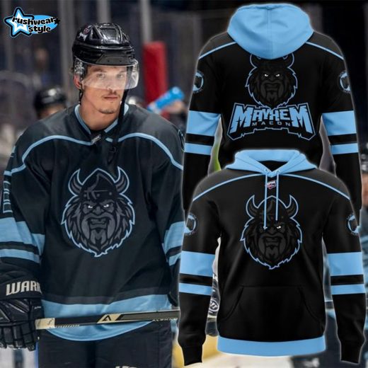 Macon Mayhem 2026 Blackout Night Limited Edition Hoodie