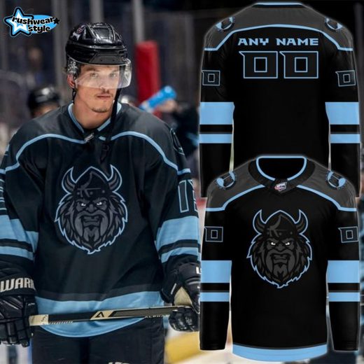 Macon Mayhem 2026 Blackout Night Special Hockey Jersey