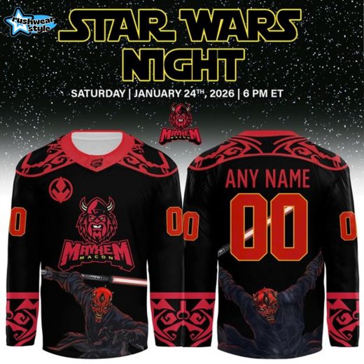 Macon Mayhem x 2026 Star Wars Night Jersey