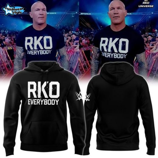 Men's Black Randy Orton RKO Everybody Hoodie