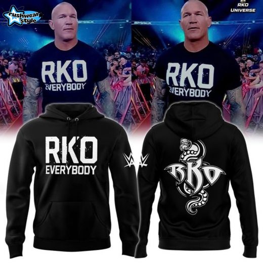 Men's Black Randy Orton RKO Everybody Special Hoodie