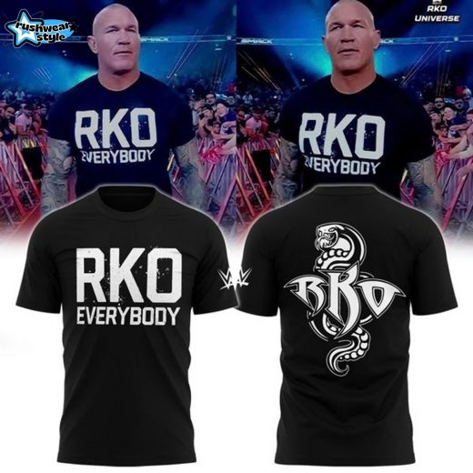 Men's Black Randy Orton RKO Everybody Special T-Shirt