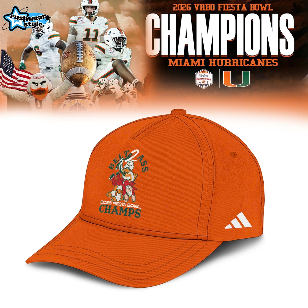 Miami Hurricanes 2026 Fiesta Bowl Champions Hoodie Miami Hurricanes 2026 Fiesta Bowl Champions Hoodie