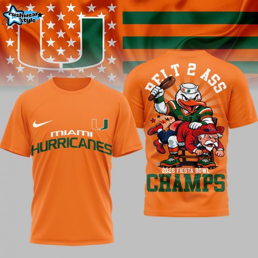 Miami Hurricanes | PREMIUM NCAA 2026 FIESTA BOWL 3D