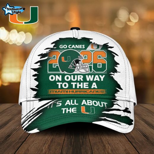 Miami Hurricanes | Premium NCAA 2026 It’s All About The U Classic Cap TD