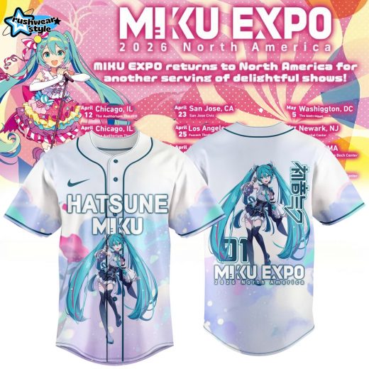 Miku Expo 2026 North America Limited Jersey Blue Edition