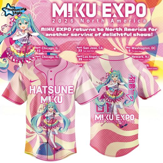 Miku Expo 2026 North America Limited Jersey Pink Edition