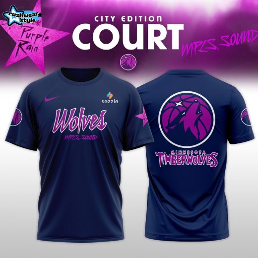 Minnesota Timberwolves 2025 City Edition T-Shirt