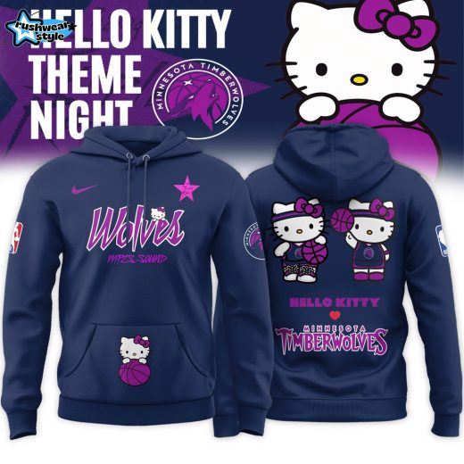Minnesota Timberwolves x Hello Kitty Night 2026 Special Edition Hoodie