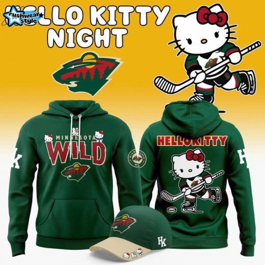Minnesota Wild x Hello Kitty Night 2026 Hoodie