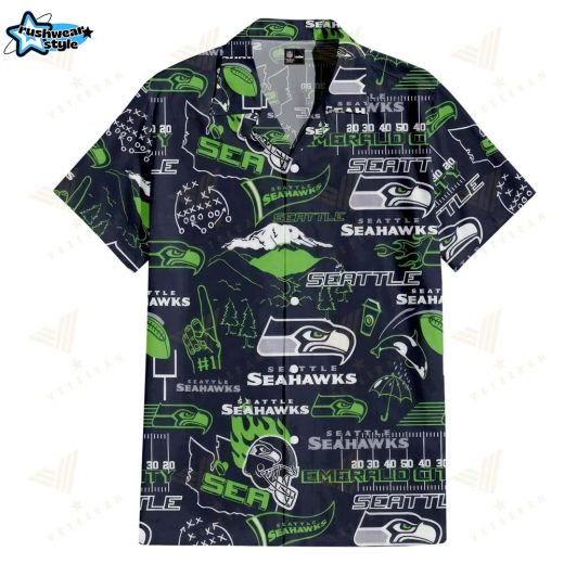 NFL Seattle Seahawks Football Hawaiian Style Shirt for Fans