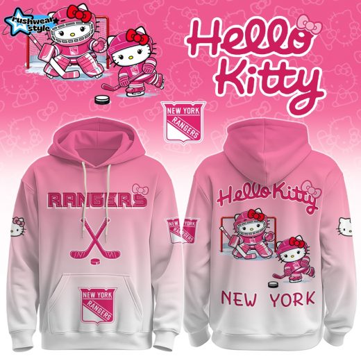 NY Rangers Special Hello Kitty Limited Edition Hoodie