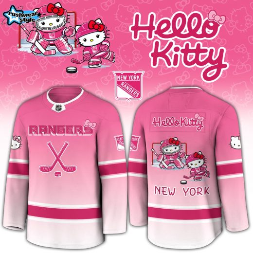 NY Rangers Special Hello Kitty Limited Edition Jersey