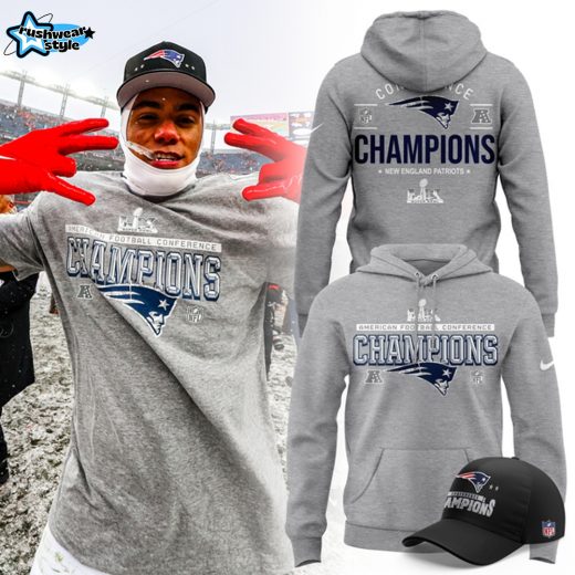 New England Patriots 2025–2026 AFC Championship Commemorative Hoodie