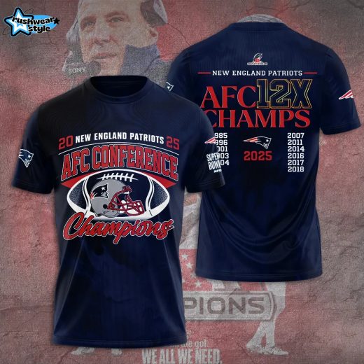 New England Patriots 2026 AFC Champions Limited Edition Shirt