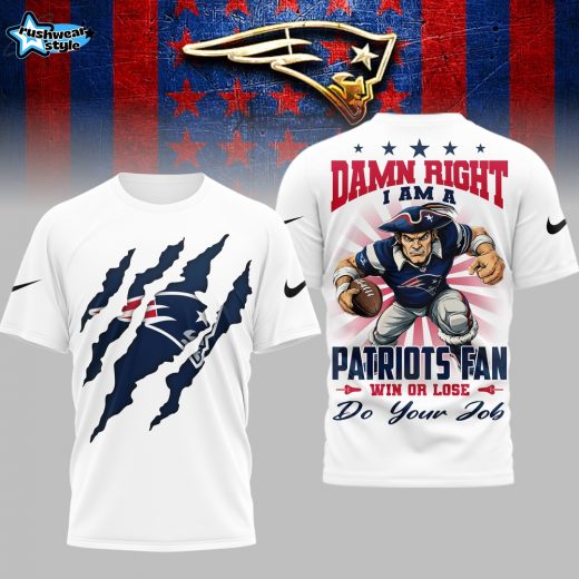 New England Patriots | Premium NFL Go Pats 3D Shirt NY