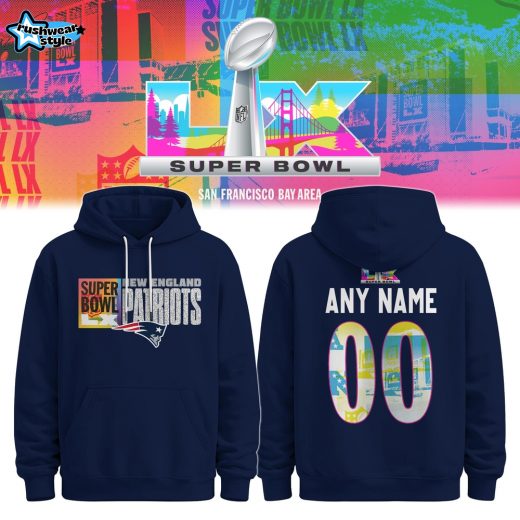 New England Patriots Super Bowl LX Special Edition Hoodie