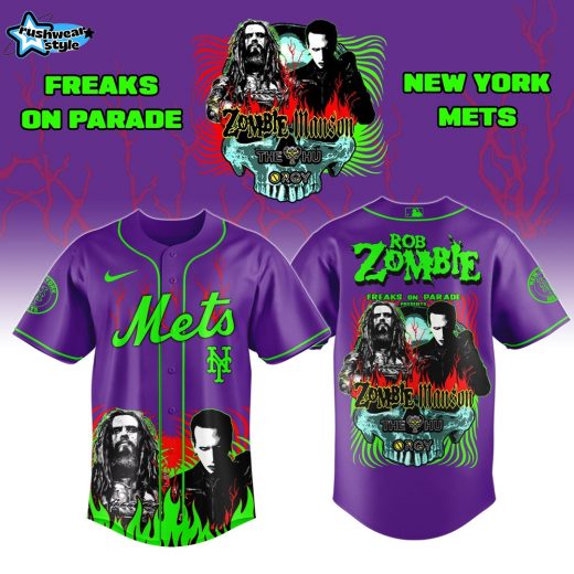 New York Mets x Freaks On Parade Tour 2026 Colab Jersey Limited Edition