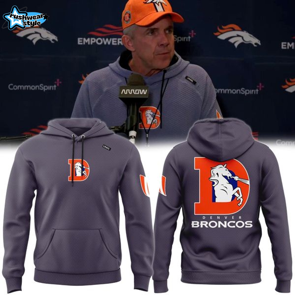 Offial Denver Broncos Logo Hoodie Offial Denver Broncos Logo Hoodie