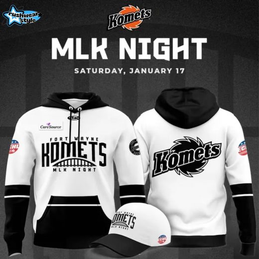Official Fort Wayne Komets 2026 MLK Night Specialty Hoodie