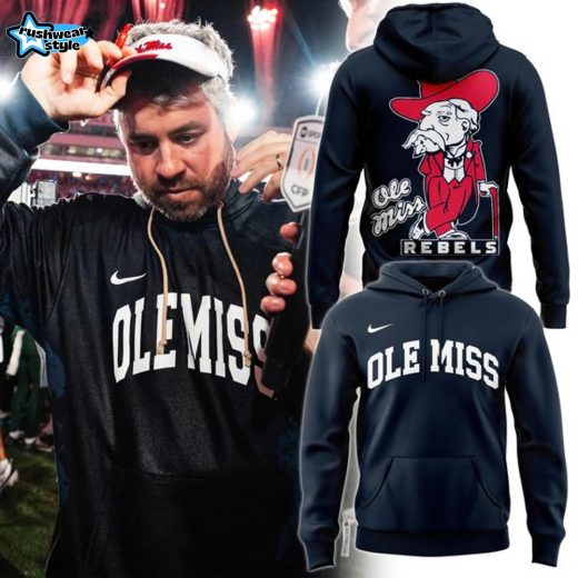 Ole Miss Rebels Football Coach Stephen Thomas Golding Hoodie (Updated Version)-v2
