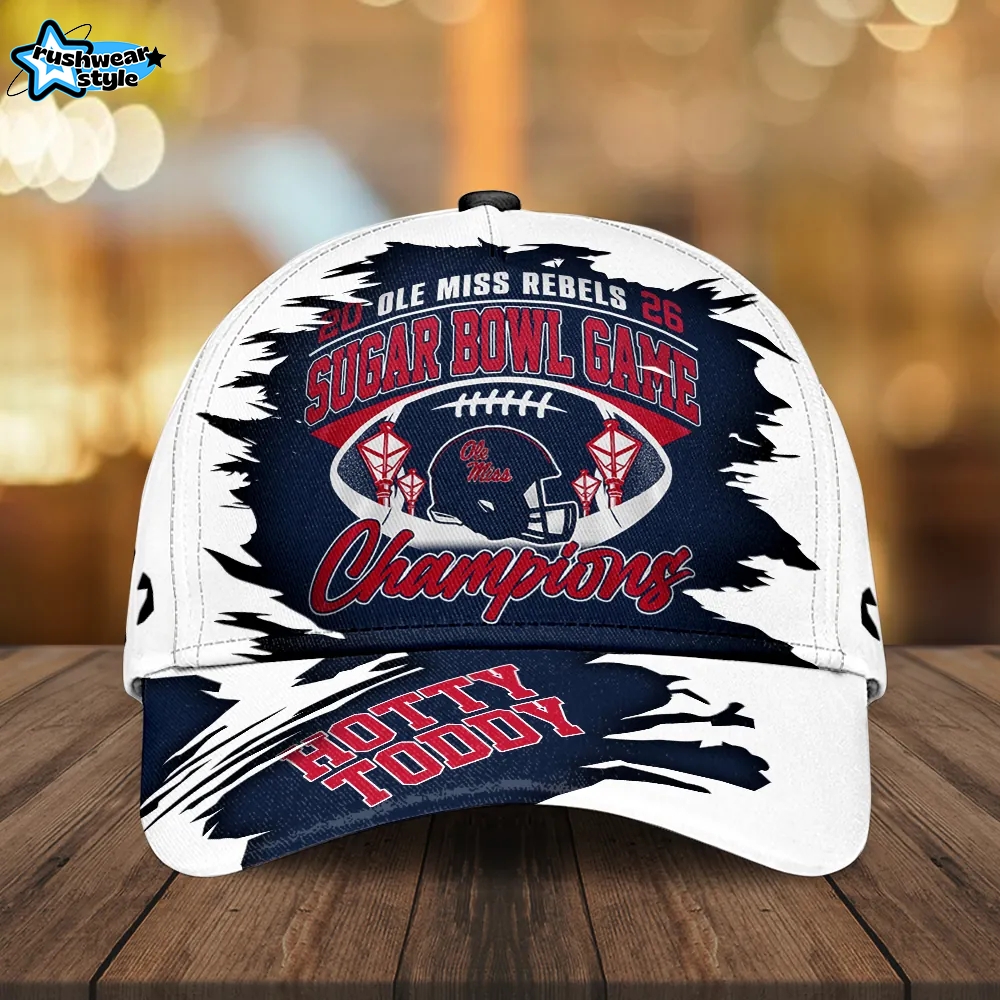Ole Miss Rebels Football Sugar Bowl Champions Classic Cap Ole Miss Rebels Football Sugar Bowl Champions Classic Cap