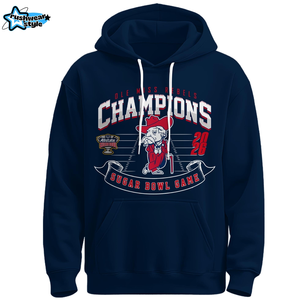 Ole Miss Rebels – Sugar Bowl Champions Hoodie Ole Miss Rebels – Sugar Bowl Champions Hoodie