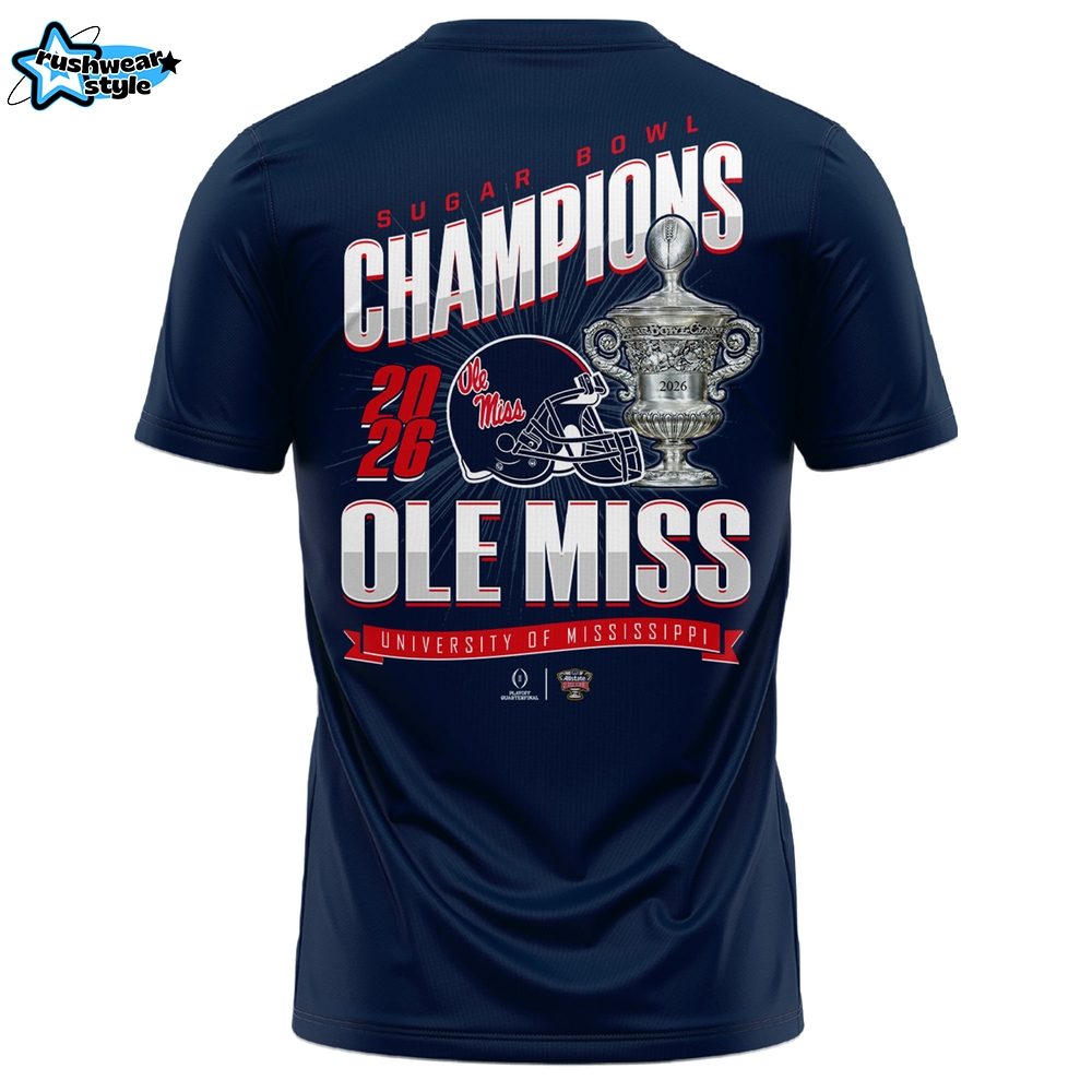 Ole Miss Rebels – Sugar Bowl Champions T-shirt Ole Miss Rebels – Sugar Bowl Champions T-shirt