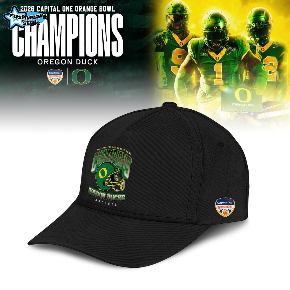 Oregon Ducks 2026 Orange Bowl Champions Hoodie Oregon Ducks 2026 Orange Bowl Champions Hoodie