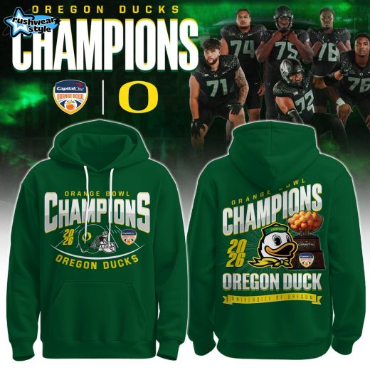 Oregon Ducks – Orange Bowl Champions Hoodie