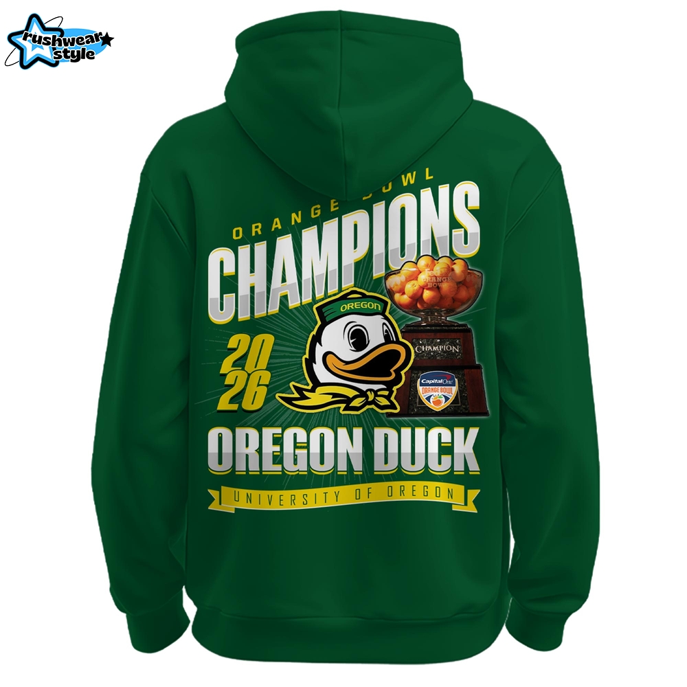 Oregon Ducks – Orange Bowl Champions Hoodie Oregon Ducks – Orange Bowl Champions Hoodie