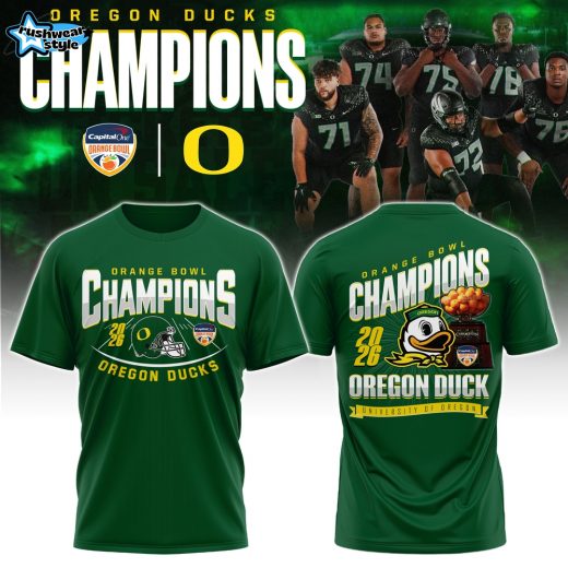 Oregon Ducks – Orange Bowl Champions T-shirt