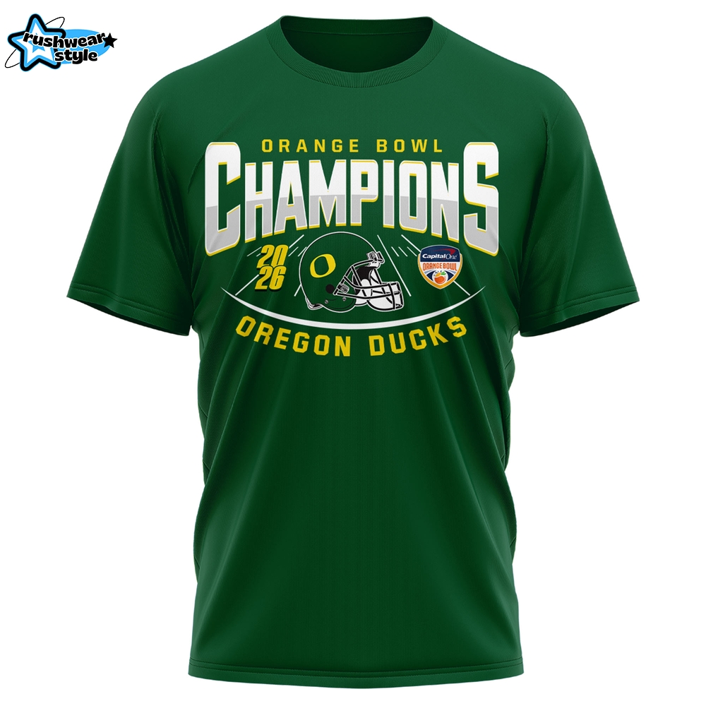 Oregon Ducks – Orange Bowl Champions T-shirt Oregon Ducks – Orange Bowl Champions T-shirt