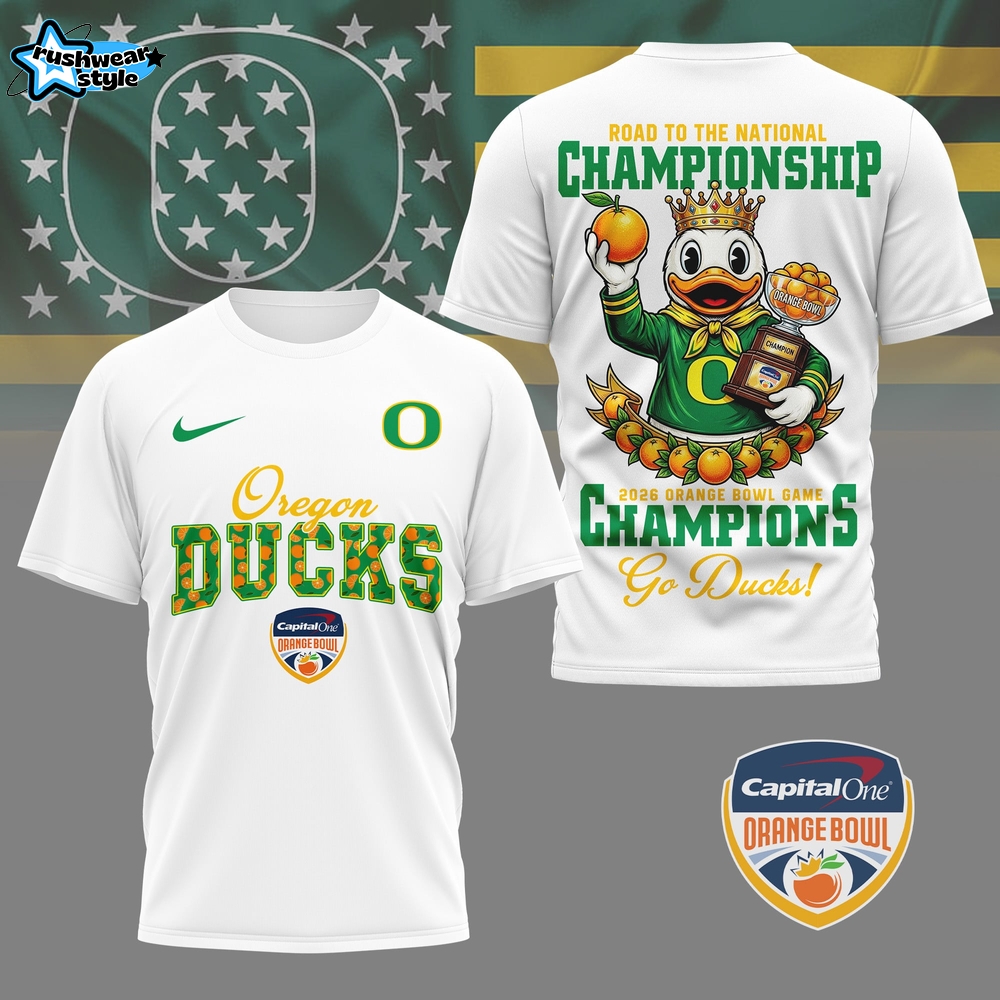 Oregon Ducks | Premium NCAA Orange Bowl Game Champions Shirt NY Oregon Ducks | Premium NCAA Orange Bowl Game Champions Shirt NY