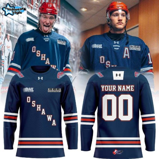 Oshawa Generals Retro Night 2026 Custom Name Number Combo Hockey Jersey
