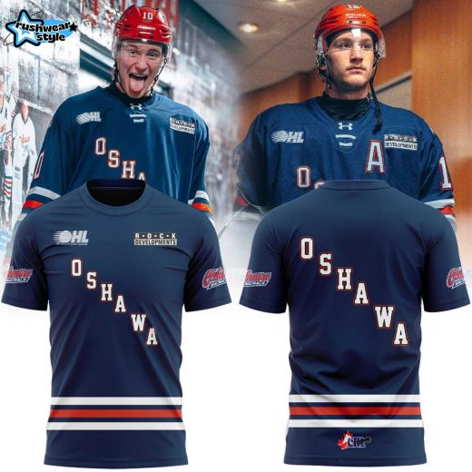 Oshawa Generals Retro Night 2026 Limited Combo Graphic Shirt