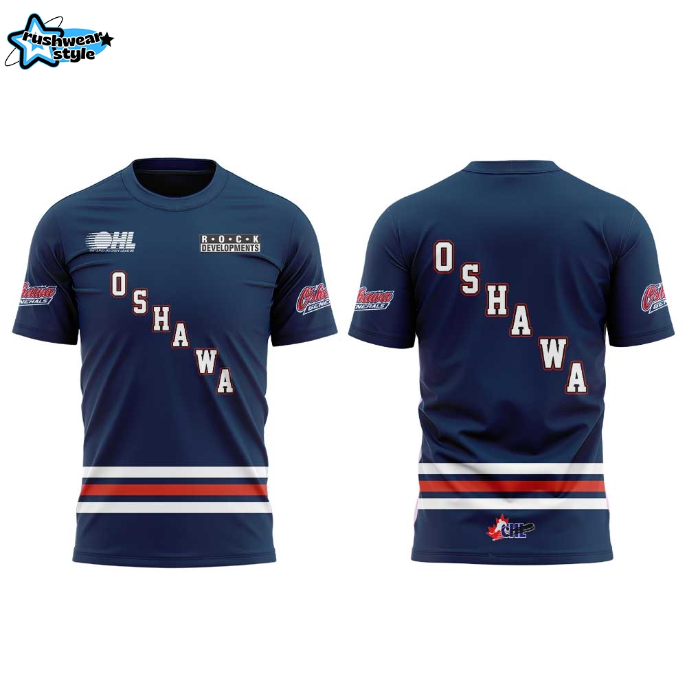 Oshawa Generals Retro Night 2026 Limited Combo Graphic Shirt Oshawa Generals Retro Night 2026 Limited Combo Graphic Shirt