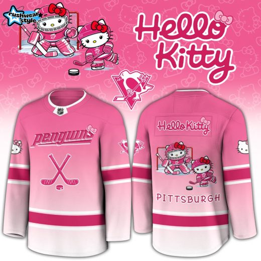PIT Penguins Special Hello Kitty Limited Edition Jersey