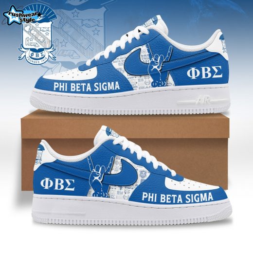 PREMIUM Phi Beta Sigma Air Force 1 Sneakers
