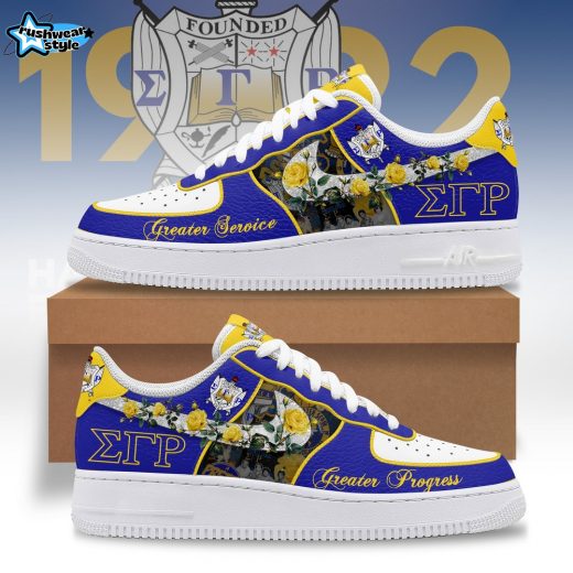 PREMIUM Sigma Gamma Rho Sgrho Air Force 1 Shoes Sneakers